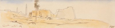 Karnak, 24. Februar 1867 von Edward Lear